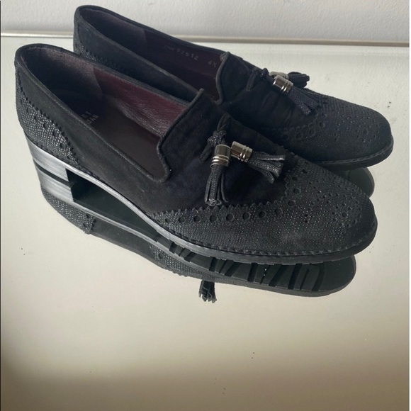Stuart Weitzman
Black Suede Loafers - Picture 2 of 4